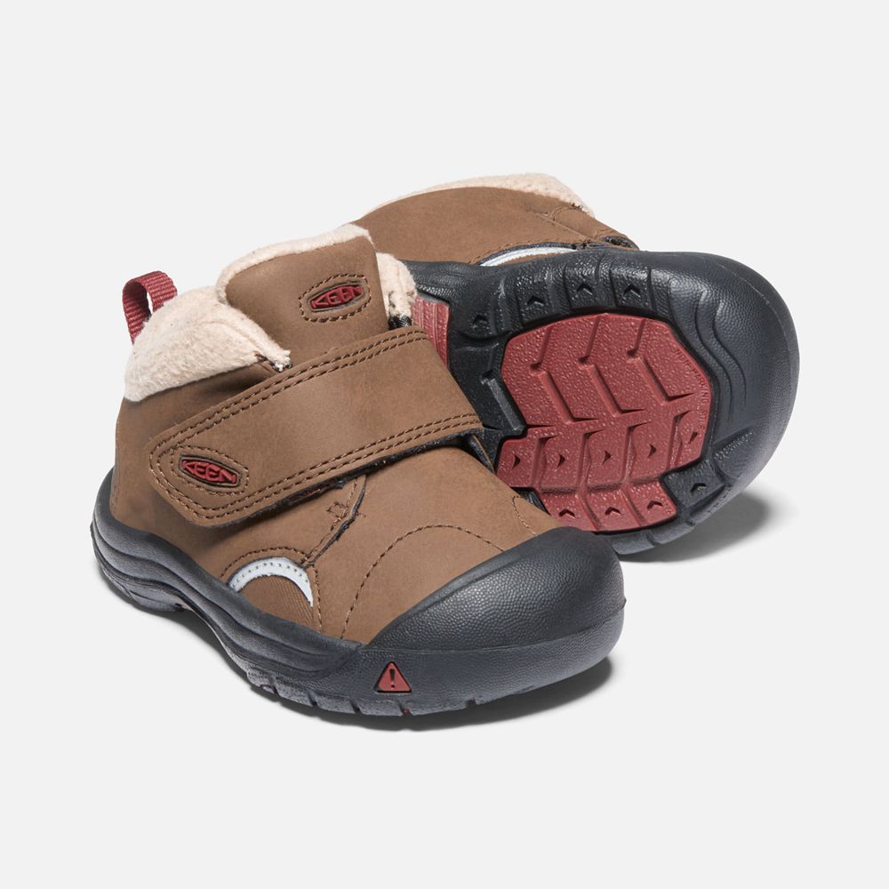 Keen Slip-On Kängor Barn Bruna - Kootenay Iii Boots - 472356ZEK
